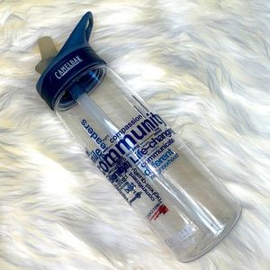 •camelbak• Typographic Clear Sports Bottle